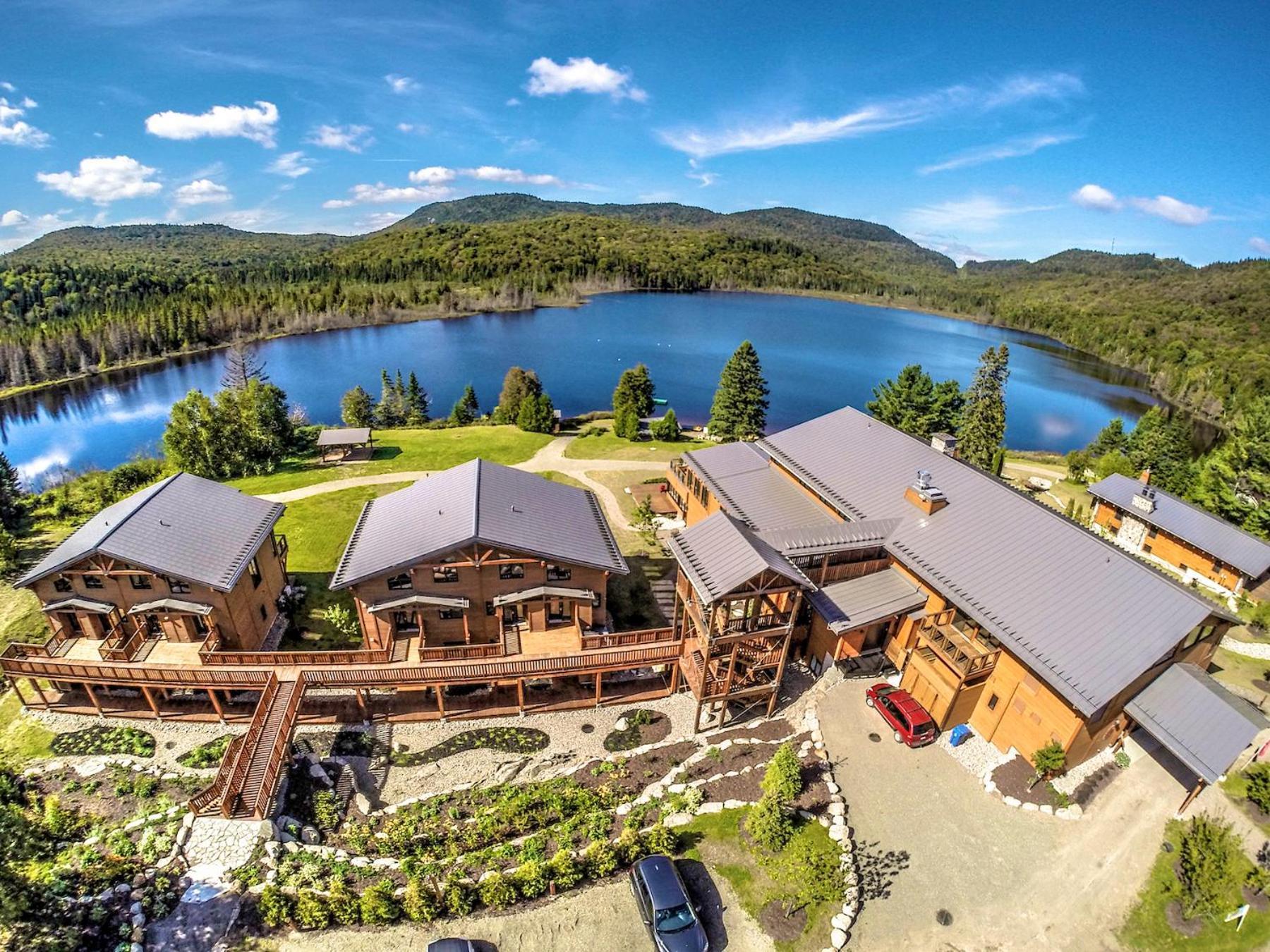 Hotel Le Grand R Saint-Donat-de-Montcalm Exterior foto